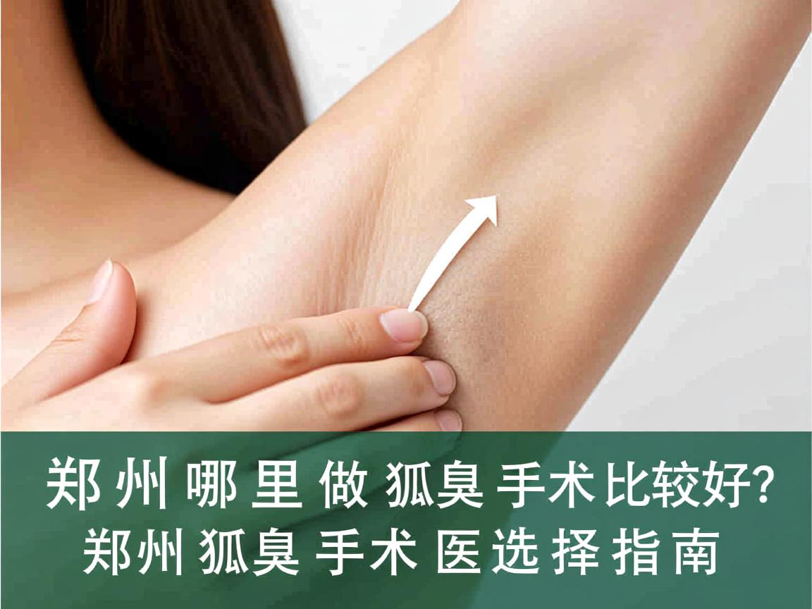 郑州哪里做狐臭手术比较好?郑州狐臭手术医院选择指南 郑州哪里做狐臭手术比较好?郑州狐臭手术医院选择指南