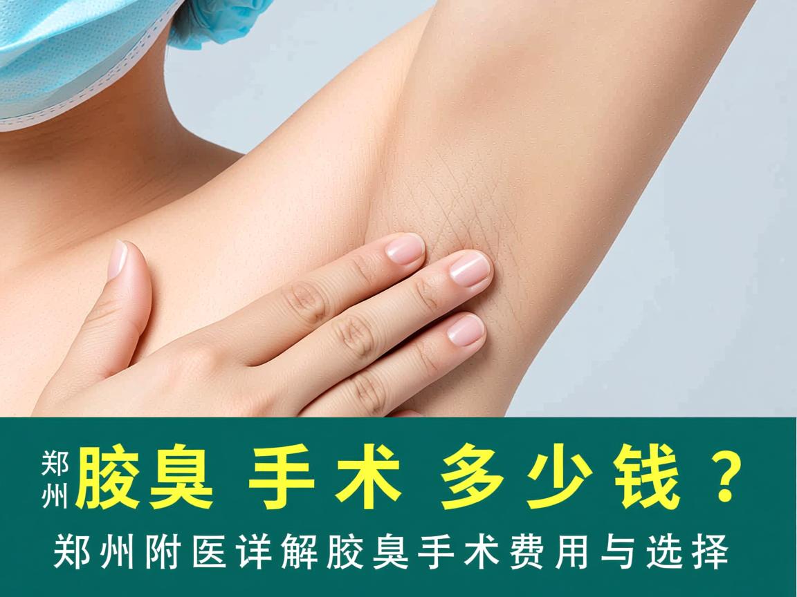 郑州腋臭手术多少钱?郑州附医详解腋臭手术费用与选择 郑州腋臭手术多少钱?郑州附医详解腋臭手术费用与选择