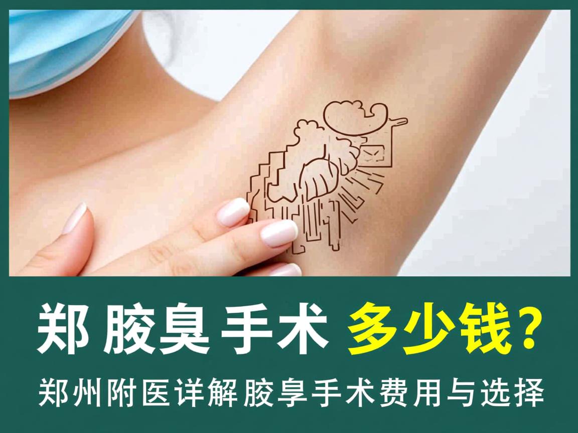 郑州腋臭手术多少钱?郑州附医详解腋臭手术费用与选择 郑州腋臭手术多少钱?郑州附医详解腋臭手术费用与选择