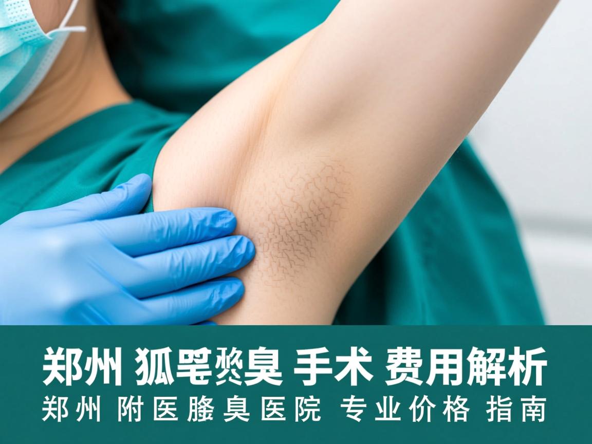 郑州狐臭手术费用解析,郑州附医腋臭医院专业价格指南 郑州狐臭手术费用解析,郑州附医腋臭医院专业价格指南