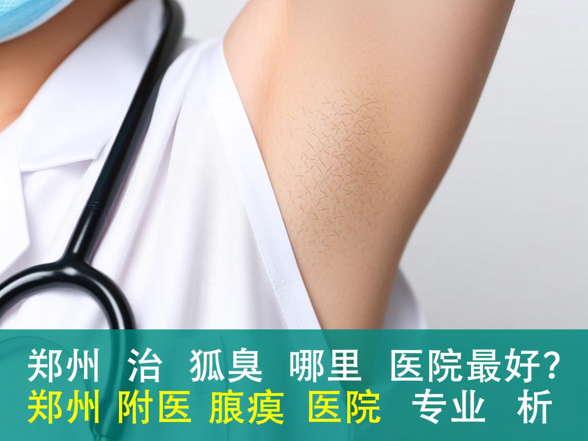 郑州治狐臭哪里医院最好?郑州附医腋臭医院专业解析 郑州治狐臭哪里医院最好?郑州附医腋臭医院专业解析