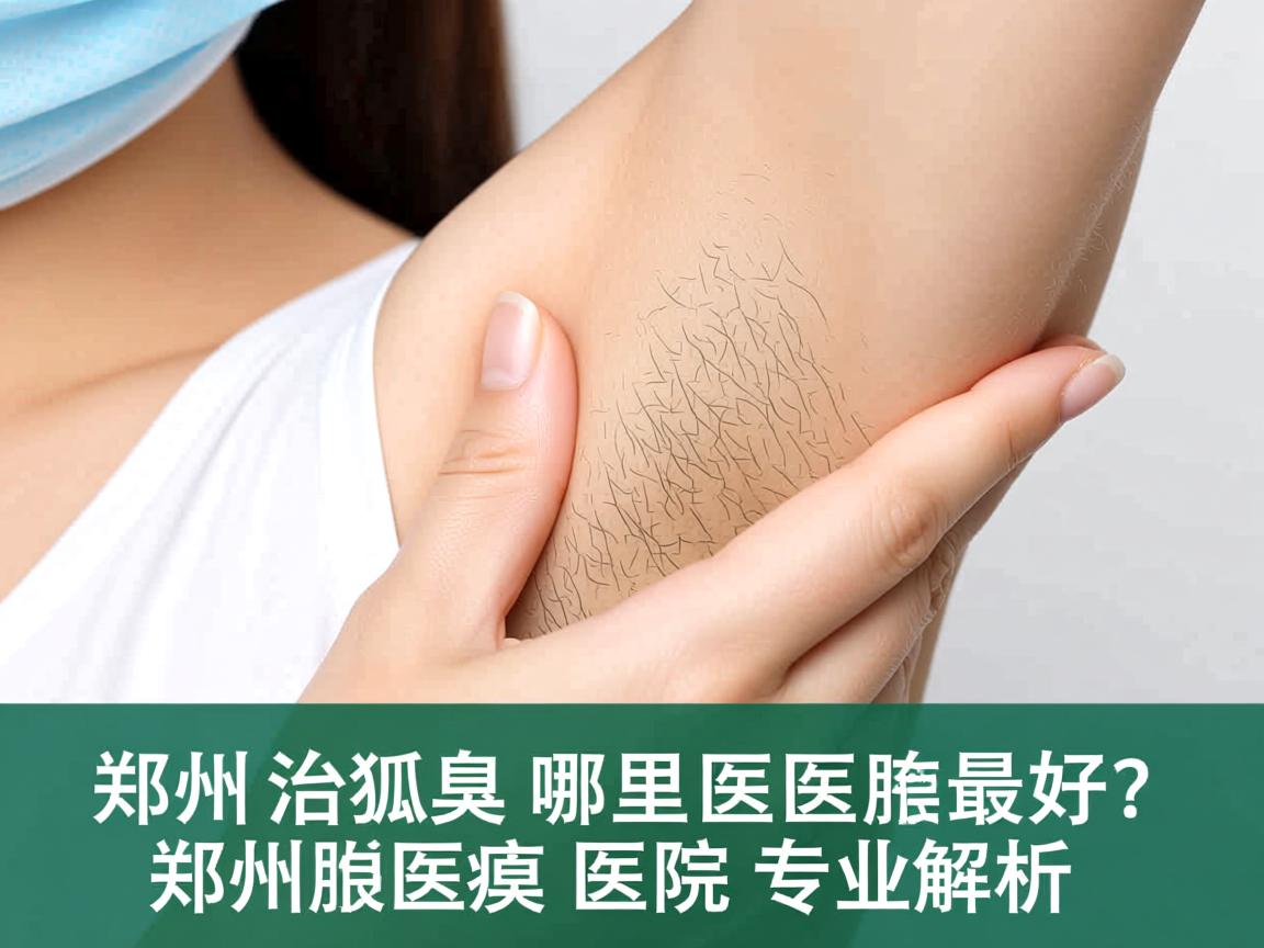 郑州治狐臭哪里医院最好?郑州附医腋臭医院专业解析 郑州治狐臭哪里医院最好?郑州附医腋臭医院专业解析