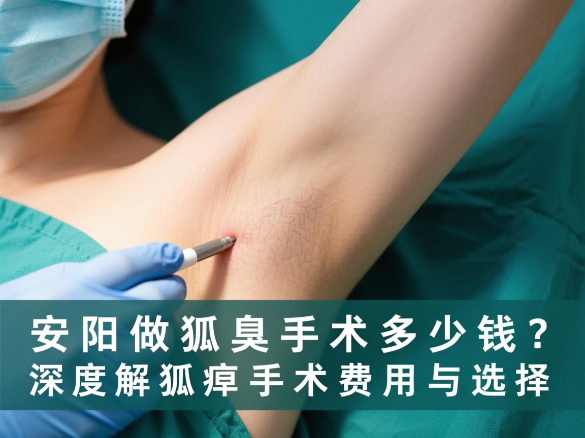 安阳做狐臭手术多少钱?深度解析狐臭手术费用与选择 安阳做狐臭手术多少钱?深度解析狐臭手术费用与选择