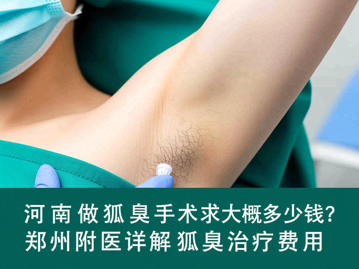 河南做狐臭手术大概多少钱?郑州附医详解狐臭治疗费用 河南做狐臭手术大概多少钱?郑州附医详解狐臭治疗费用