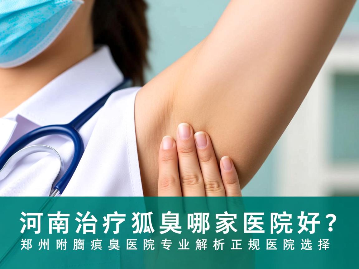 河南治疗狐臭哪家医院好?郑州附医腋臭医院专业解析正规医院选择 河南治疗狐臭哪家医院好?郑州附医腋臭医院专业解析正规医院选择