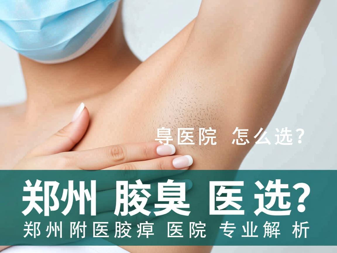 郑州腋臭医院怎么选?郑州附医腋臭医院专业解析 郑州腋臭医院怎么选?郑州附医腋臭医院专业解析