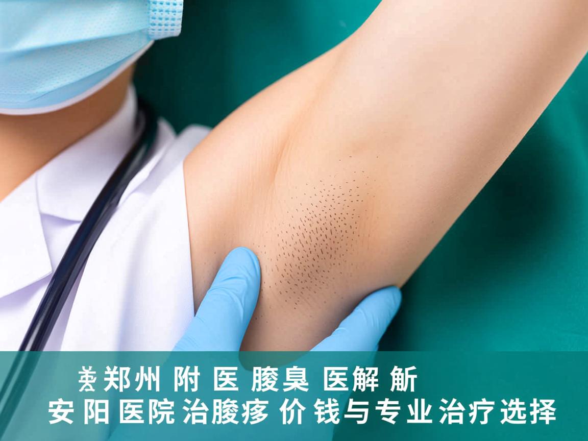 郑州附医腋臭医院解析,安阳医院治腋臭价钱与专业治疗选择 郑州附医腋臭医院解析,安阳医院治腋臭价钱与专业治疗选择