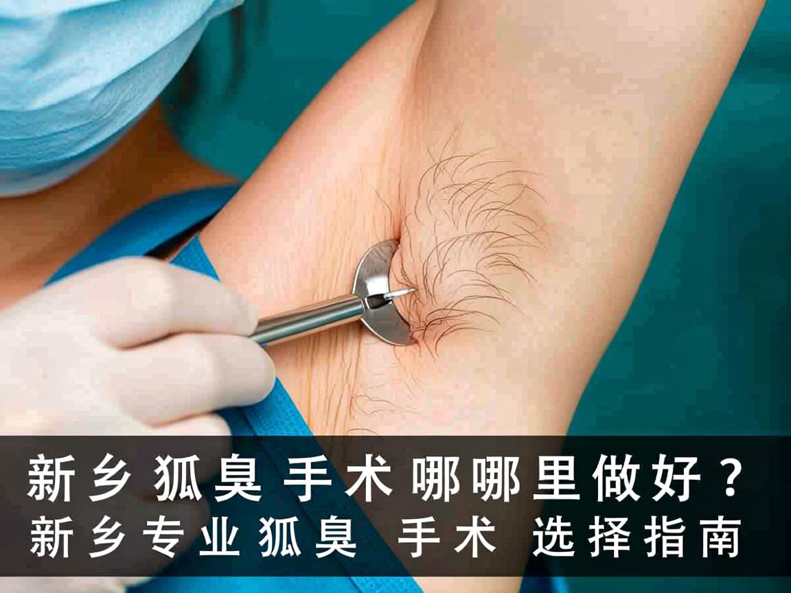 新乡狐臭手术哪里做好?新乡专业狐臭手术选择指南 新乡狐臭手术哪里做好?新乡专业狐臭手术选择指南