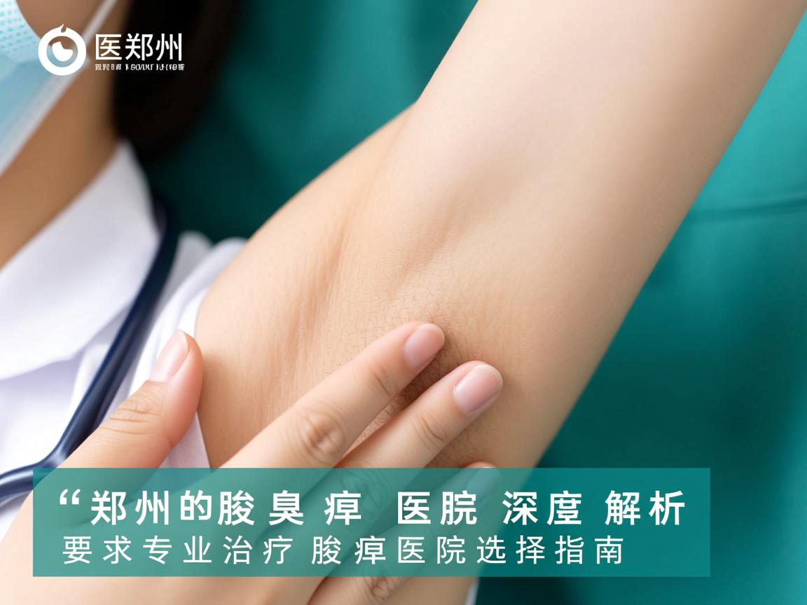 郑州腋臭医院深度解析,郑州专业治疗腋臭的医院选择指南 郑州腋臭医院深度解析,郑州专业治疗腋臭的医院选择指南