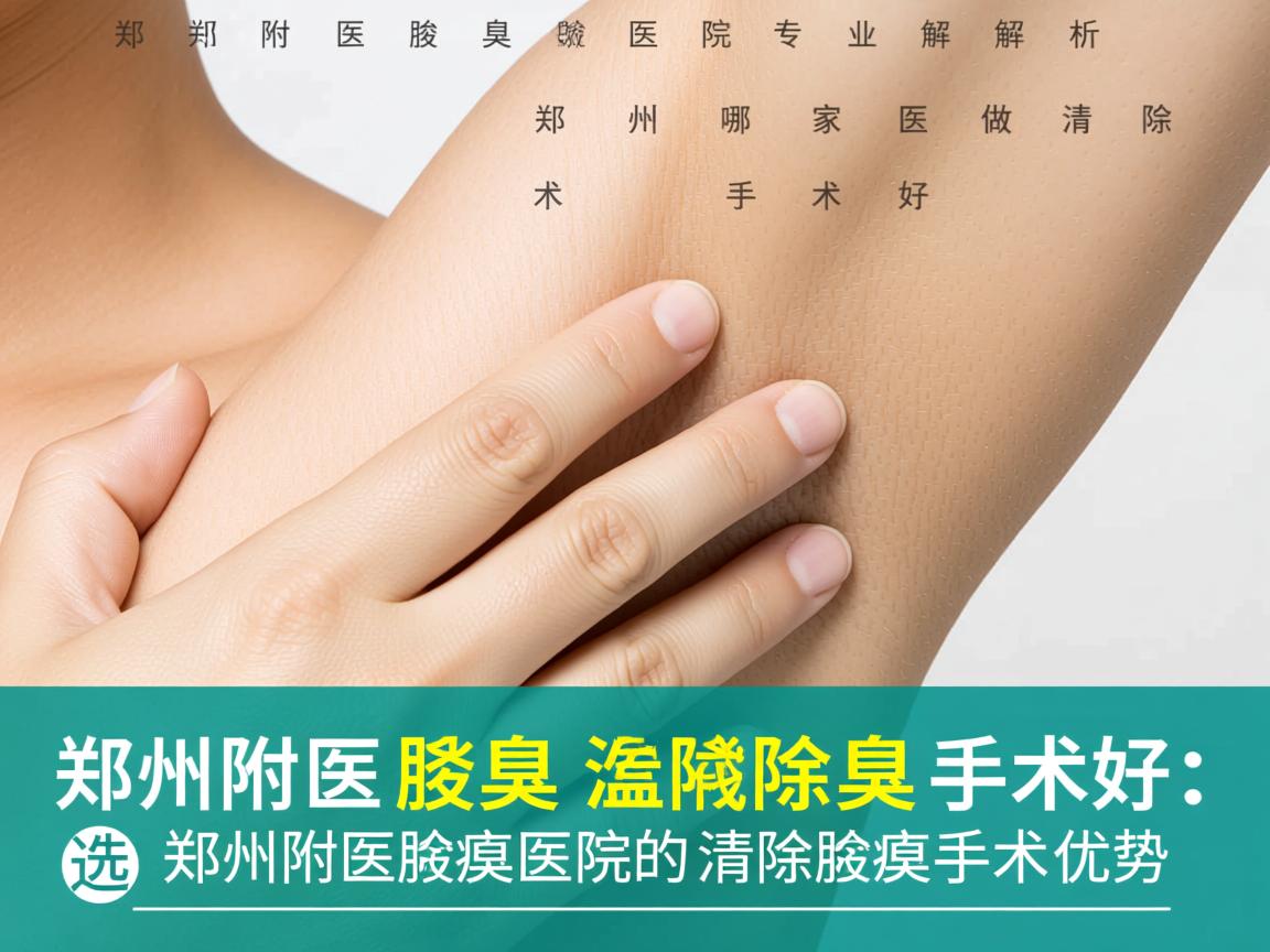 郑州附医腋臭医院专业解析,郑州哪家医院做清除腋臭手术好,选择郑州附医腋臭医院的清除腋臭手术优势 郑州附医腋臭医院专业解析,郑州哪家医院做清除腋臭手术好,选择郑州附医腋臭医院的清除腋臭手术优势