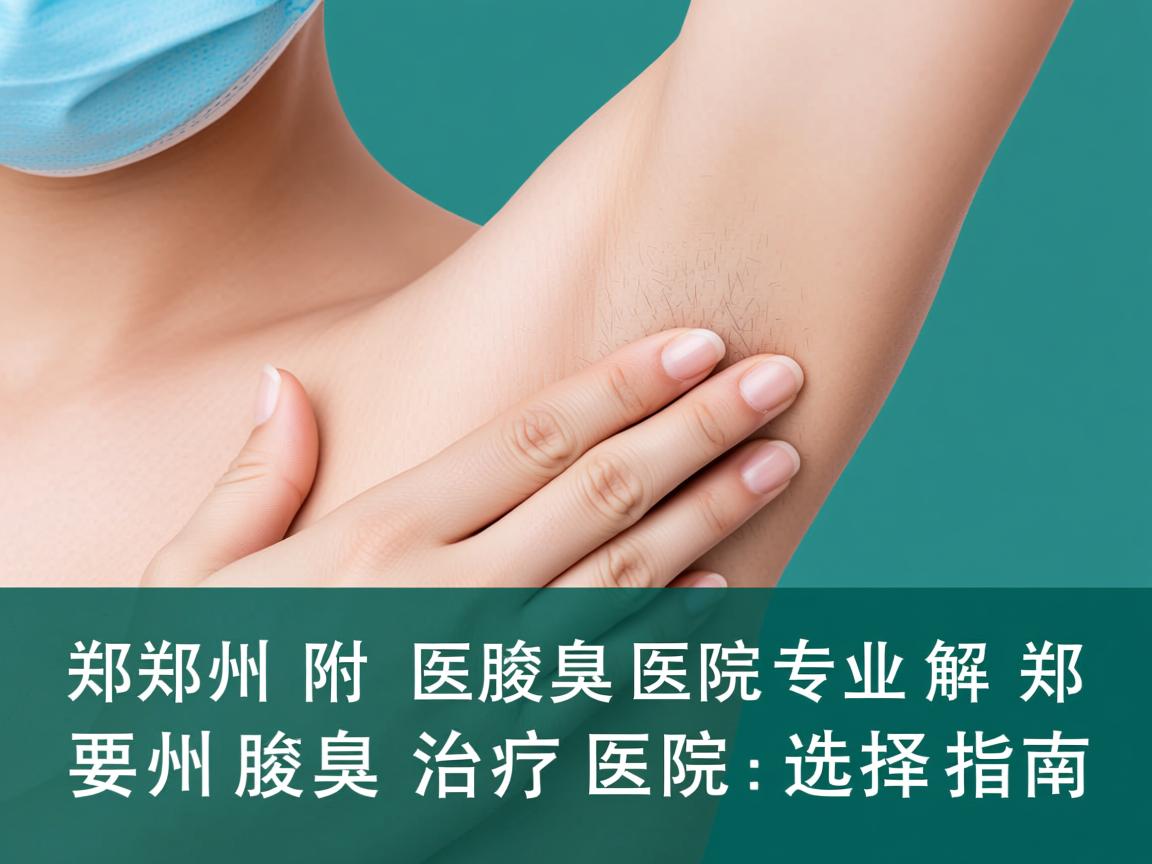 郑州附医腋臭医院专业解析,郑州腋臭治疗医院的选择指南 郑州附医腋臭医院专业解析,郑州腋臭治疗医院的选择指南