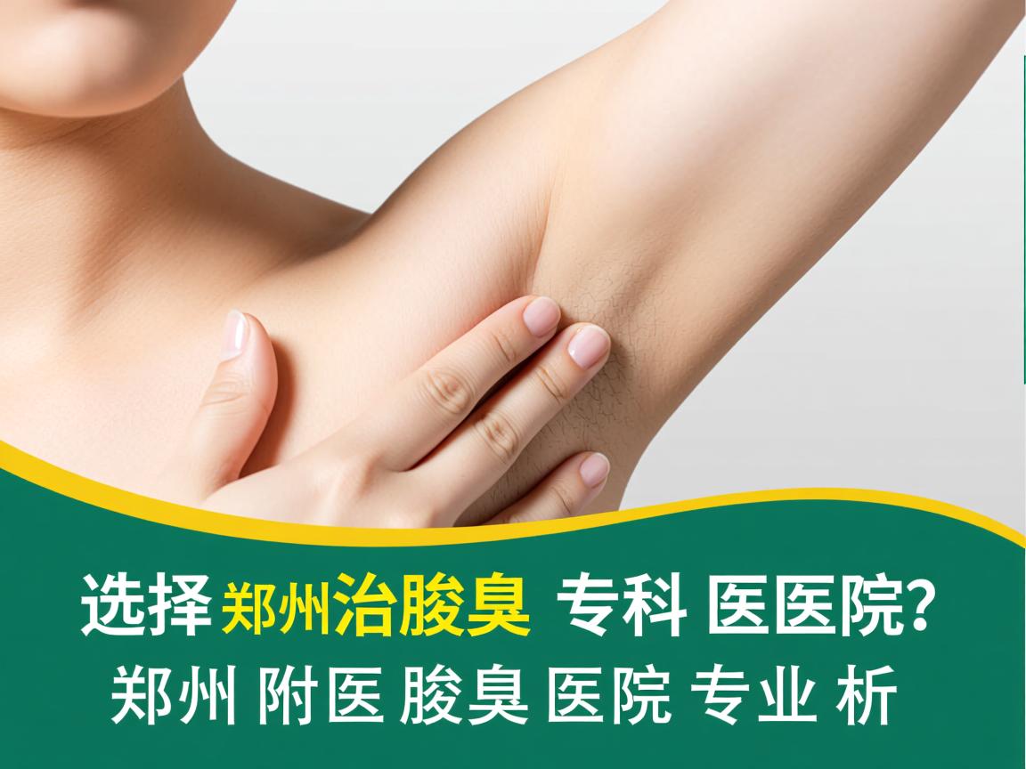 选择郑州治腋臭专科医院?郑州附医腋臭医院专业解析 选择郑州治腋臭专科医院?郑州附医腋臭医院专业解析