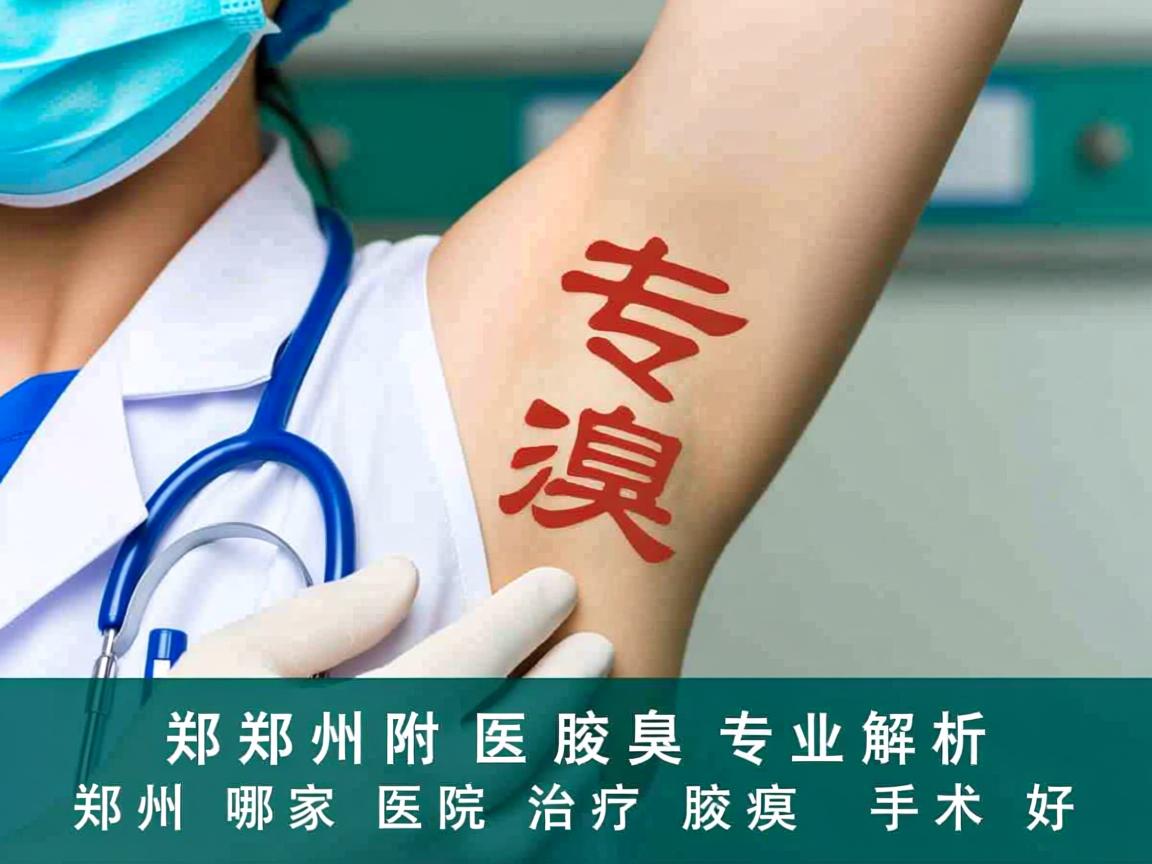 郑州附医腋臭医院,专业解析郑州哪家医院治疗腋臭手术好 郑州附医腋臭医院,专业解析郑州哪家医院治疗腋臭手术好