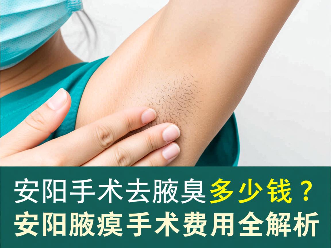 安阳手术去腋臭多少钱?安阳腋臭手术费用全解析 安阳手术去腋臭多少钱?安阳腋臭手术费用全解析