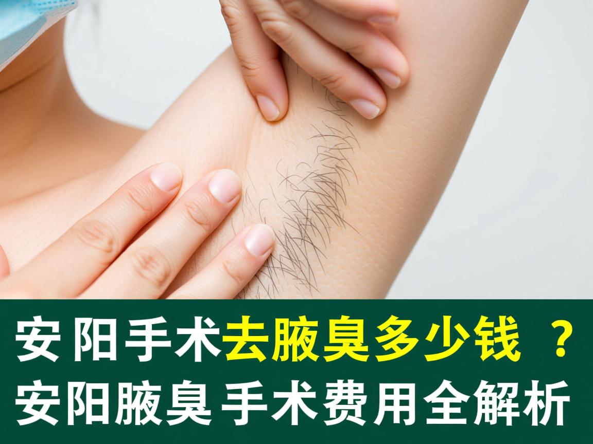 安阳手术去腋臭多少钱?安阳腋臭手术费用全解析 安阳手术去腋臭多少钱?安阳腋臭手术费用全解析