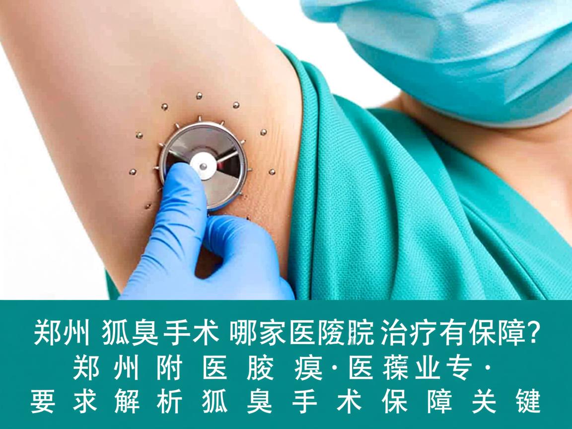 郑州狐臭手术哪家医院治疗有保障?郑州附医腋臭医院专业解析狐臭手术保障关键 郑州狐臭手术哪家医院治疗有保障?郑州附医腋臭医院专业解析狐臭手术保障关键