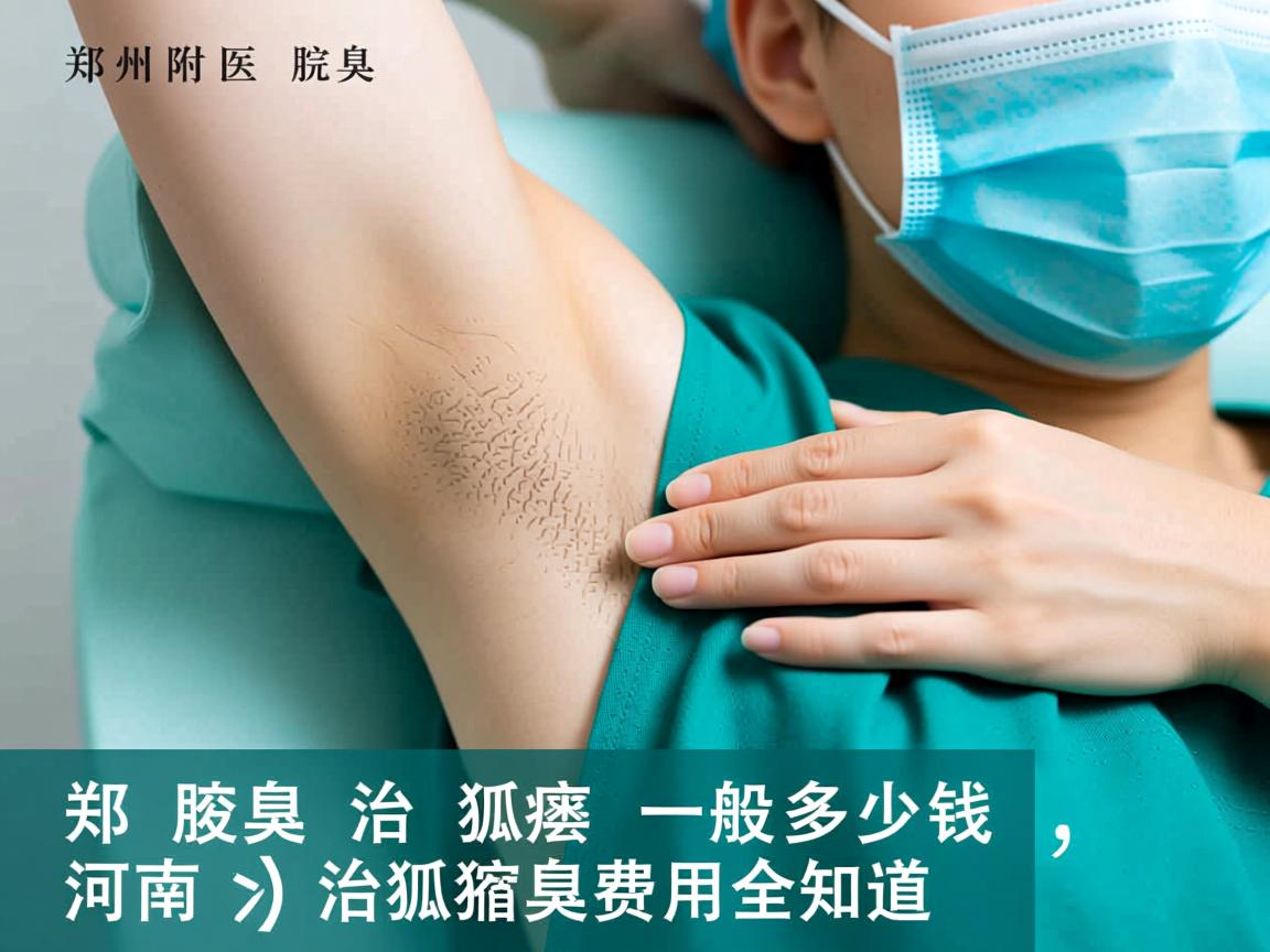 郑州附医腋臭医院解析，河南治狐臭一般多少钱，治狐臭费用全知道