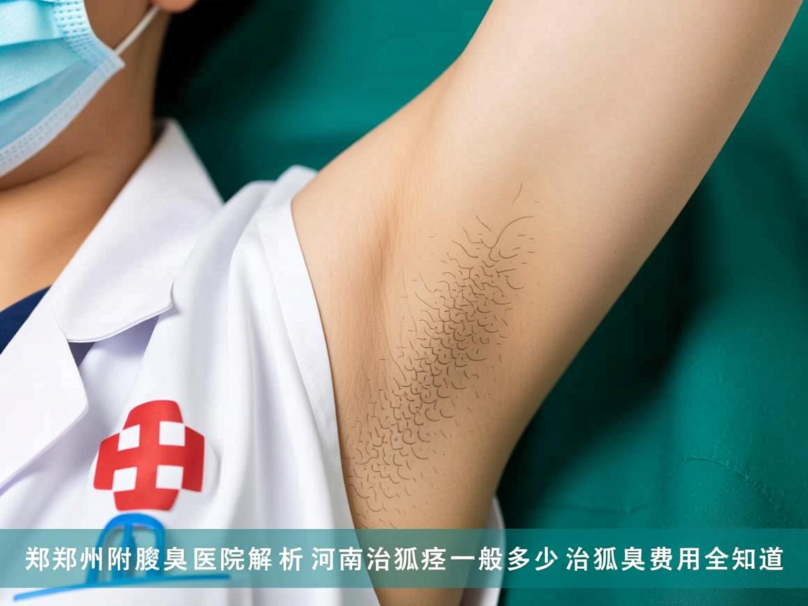 郑州附医腋臭医院解析，河南治狐臭一般多少钱，治狐臭费用全知道