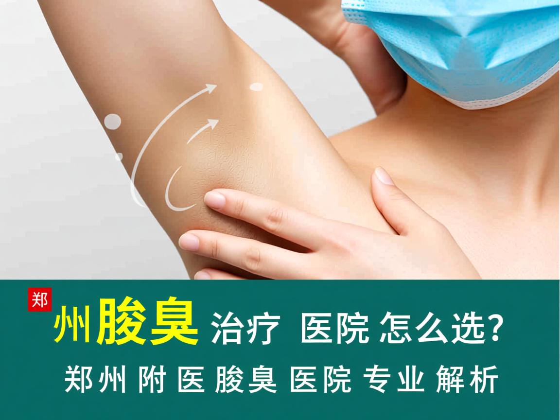 郑州腋臭治疗医院怎么选?郑州附医腋臭医院专业解析 郑州腋臭治疗医院怎么选?郑州附医腋臭医院专业解析