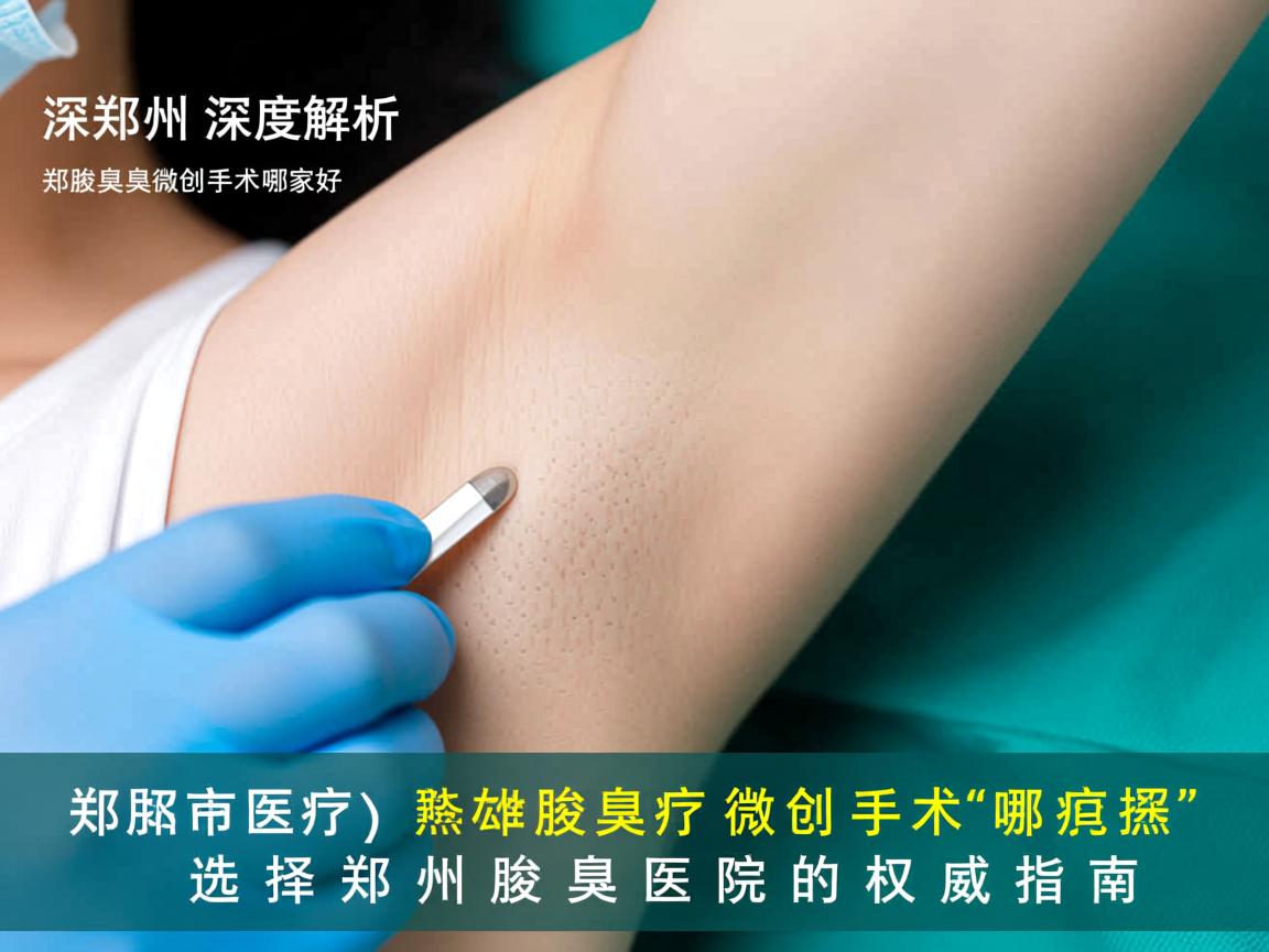 深度解析郑州腋臭微创手术哪家好,选择郑州腋臭医院的权威指南 深度解析郑州腋臭微创手术哪家好,选择郑州腋臭医院的权威指南