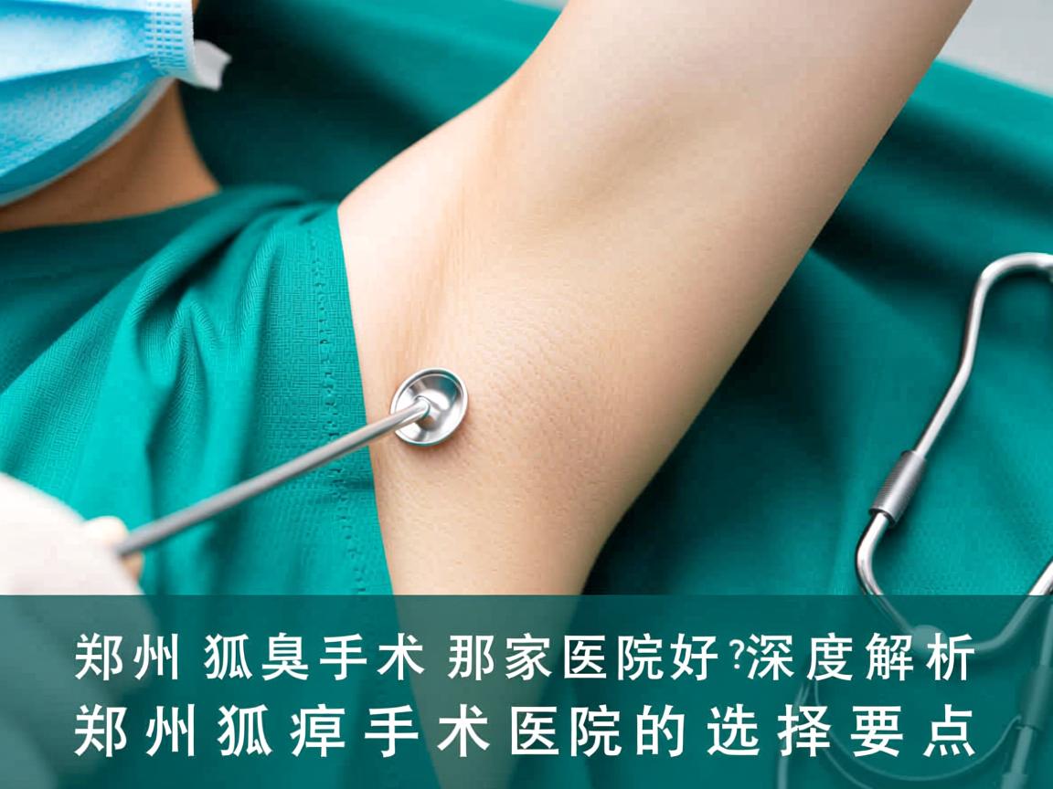 郑州狐臭手术那家医院好?深度解析郑州狐臭手术医院的选择要点 郑州狐臭手术那家医院好?深度解析郑州狐臭手术医院的选择要点