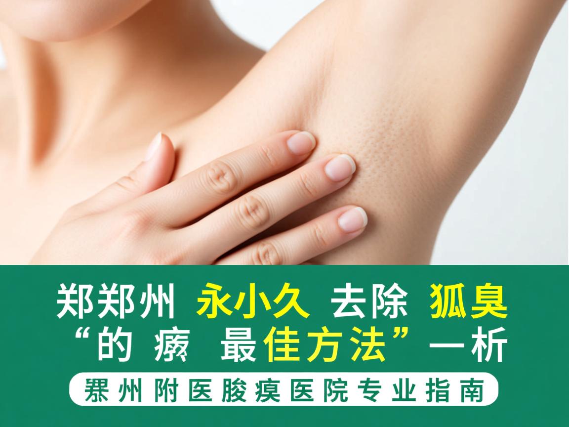 郑州永久去除狐臭的最佳方法解析，郑州附医腋臭医院专业指南