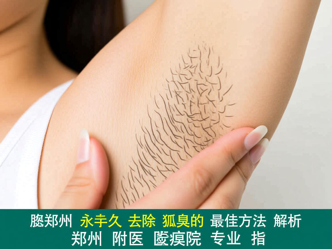 郑州永久去除狐臭的最佳方法解析，郑州附医腋臭医院专业指南
