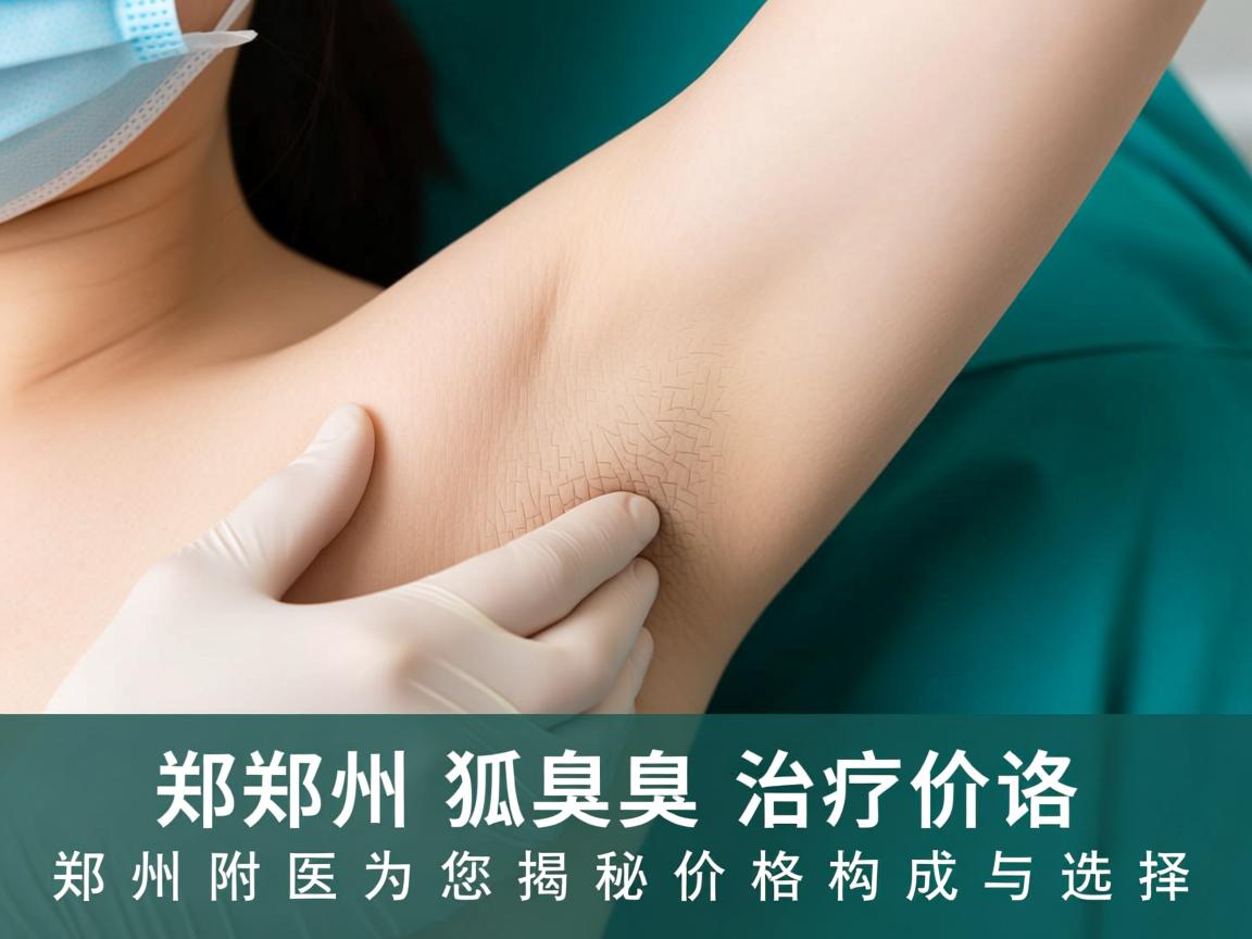 深度解析郑州狐臭治疗价格，郑州附医为您揭秘价格构成与选择