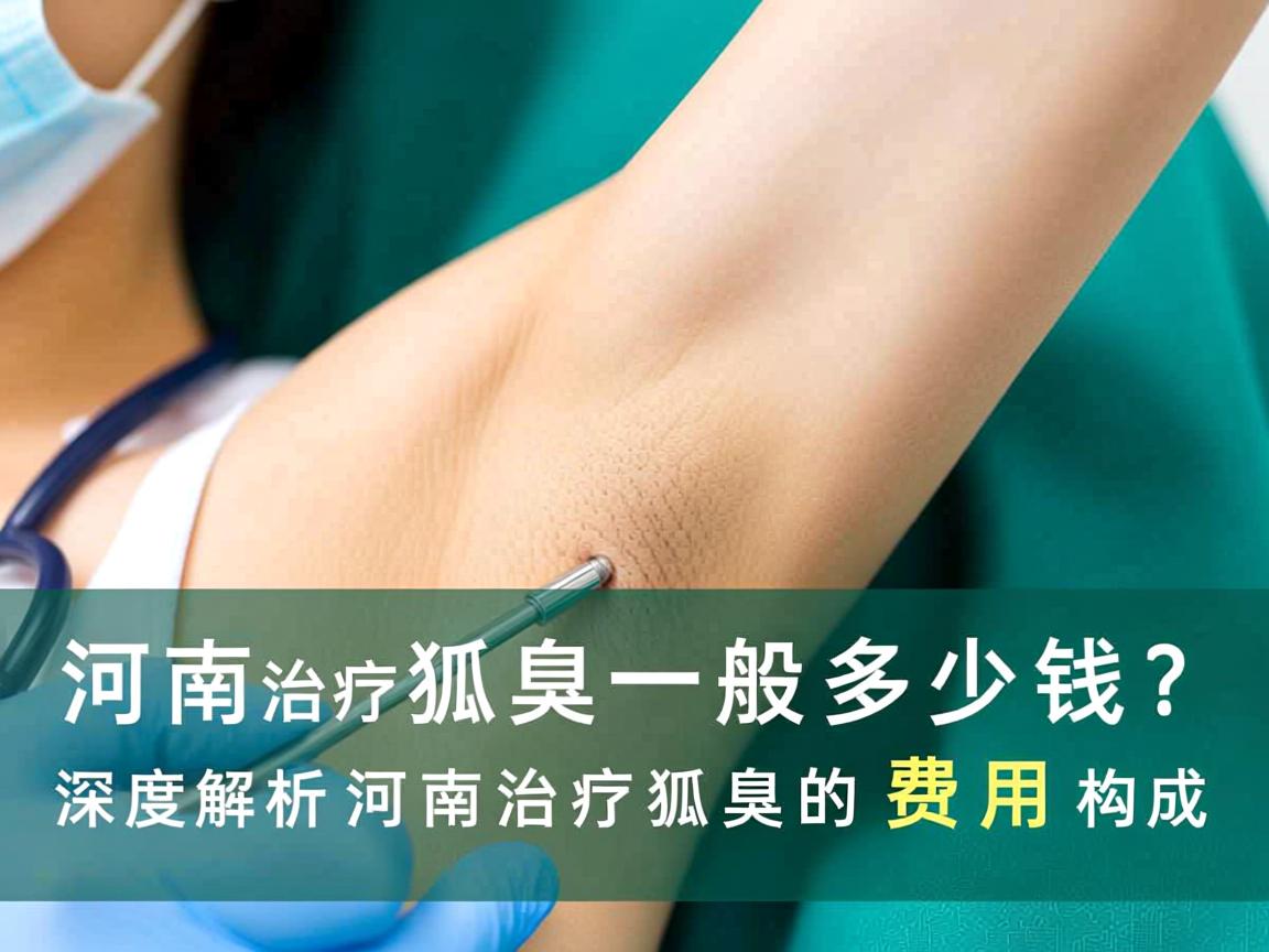 河南治疗狐臭一般多少钱?深度解析河南治疗狐臭的费用构成 河南治疗狐臭一般多少钱?深度解析河南治疗狐臭的费用构成