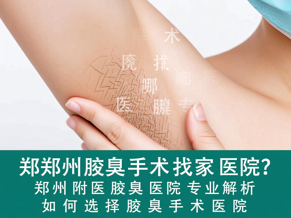郑州腋臭手术找哪家医院?郑州附医腋臭医院专业解析如何选择腋臭手术医院 郑州腋臭手术找哪家医院?郑州附医腋臭医院专业解析如何选择腋臭手术医院