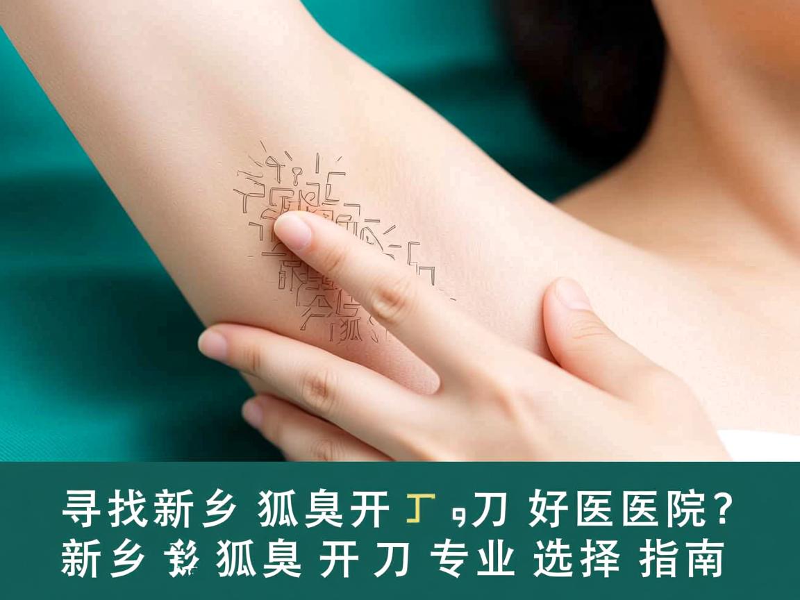 寻找新乡狐臭开刀好医院?新乡狐臭开刀专业选择指南 寻找新乡狐臭开刀好医院?新乡狐臭开刀专业选择指南
