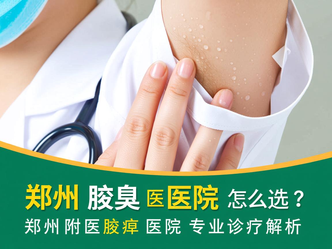 郑州腋臭医院怎么选?郑州附医腋臭医院专业诊疗解析 郑州腋臭医院怎么选?郑州附医腋臭医院专业诊疗解析