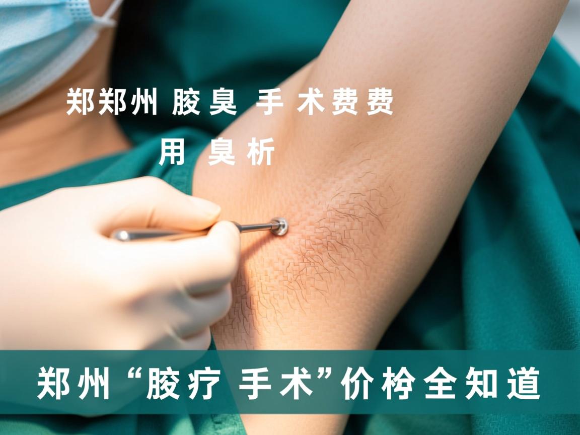 郑州腋臭手术费用解析,郑州腋臭手术价格全知道 郑州腋臭手术费用解析,郑州腋臭手术价格全知道