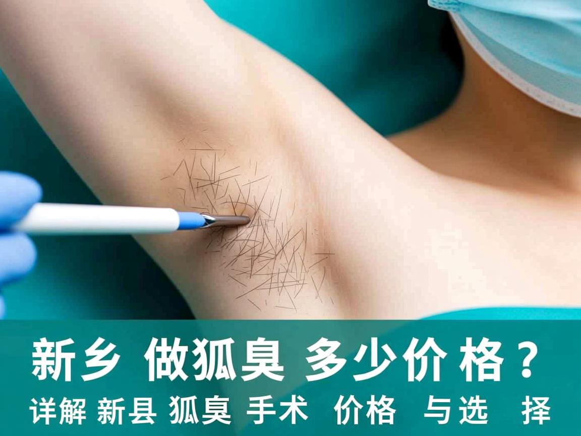 新乡做狐臭多少价格?详解新乡狐臭手术价格与选择 新乡做狐臭多少价格?详解新乡狐臭手术价格与选择