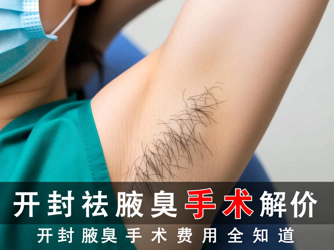 开封祛腋臭手术价格解析,开封腋臭手术费用全知道 开封祛腋臭手术价格解析,开封腋臭手术费用全知道