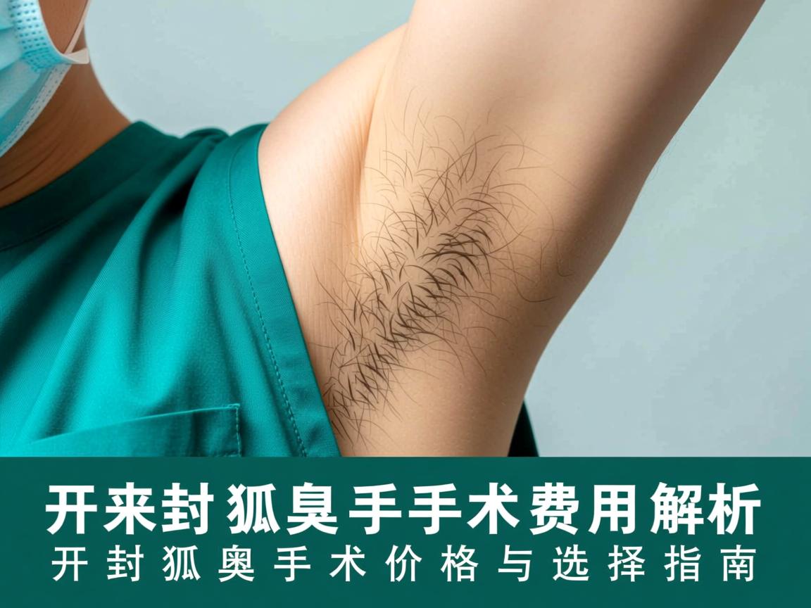 开封狐臭手术费用解析,开封狐臭手术价格与选择指南 开封狐臭手术费用解析,开封狐臭手术价格与选择指南