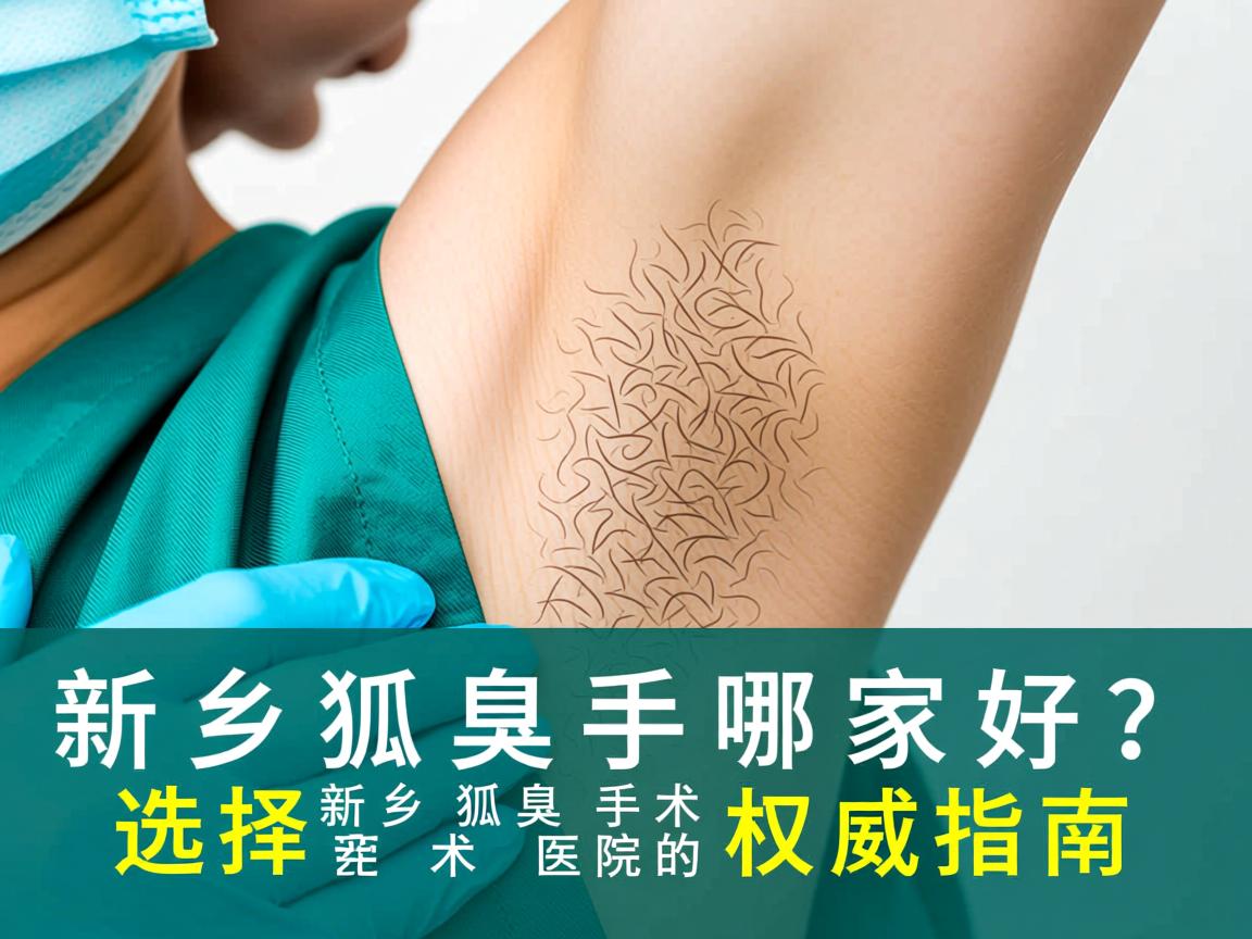 新乡狐臭手术哪家好?选择新乡狐臭手术医院的权威指南 新乡狐臭手术哪家好?选择新乡狐臭手术医院的权威指南