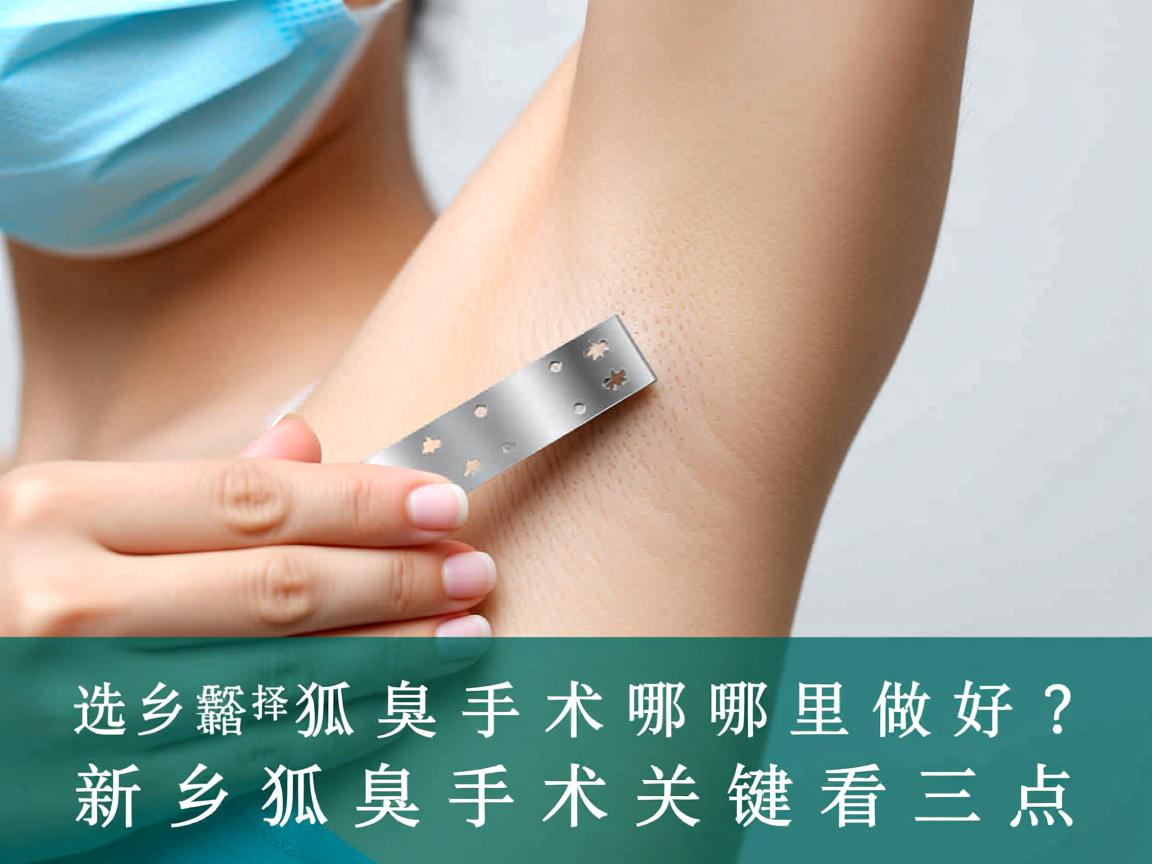 在新乡选择狐臭手术哪里做好?新乡狐臭手术关键看三点 在新乡选择狐臭手术哪里做好?新乡狐臭手术关键看三点