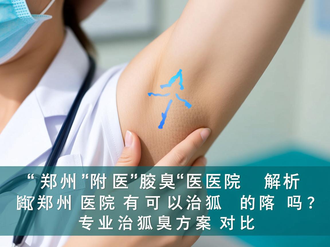 郑州附医腋臭医院解析,郑州医院有可以治狐臭的吗?专业治狐臭方案对比 郑州附医腋臭医院解析,郑州医院有可以治狐臭的吗?专业治狐臭方案对比