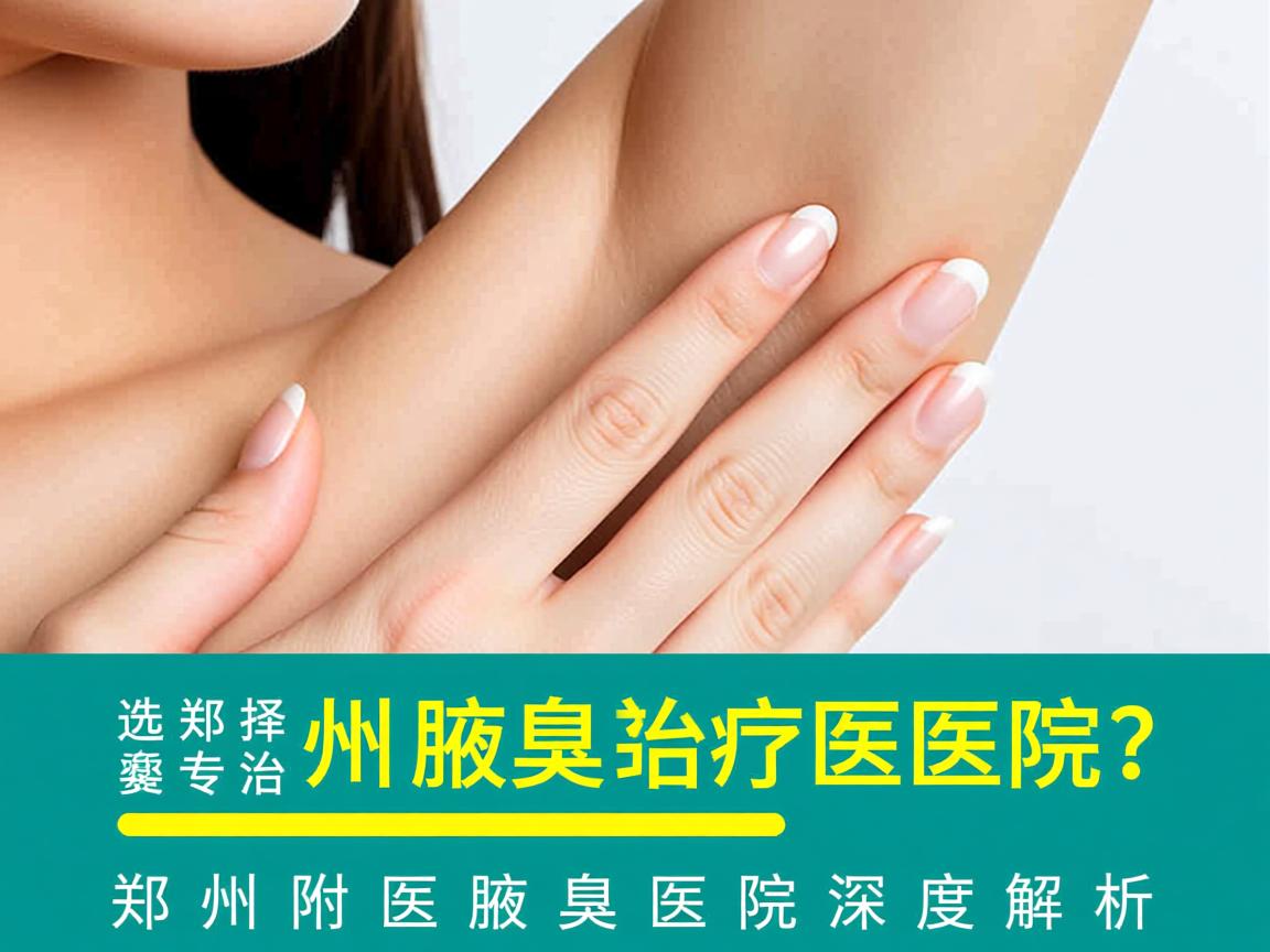 选择郑州专治疗腋臭的医院?郑州附医腋臭医院深度解析 选择郑州专治疗腋臭的医院?郑州附医腋臭医院深度解析