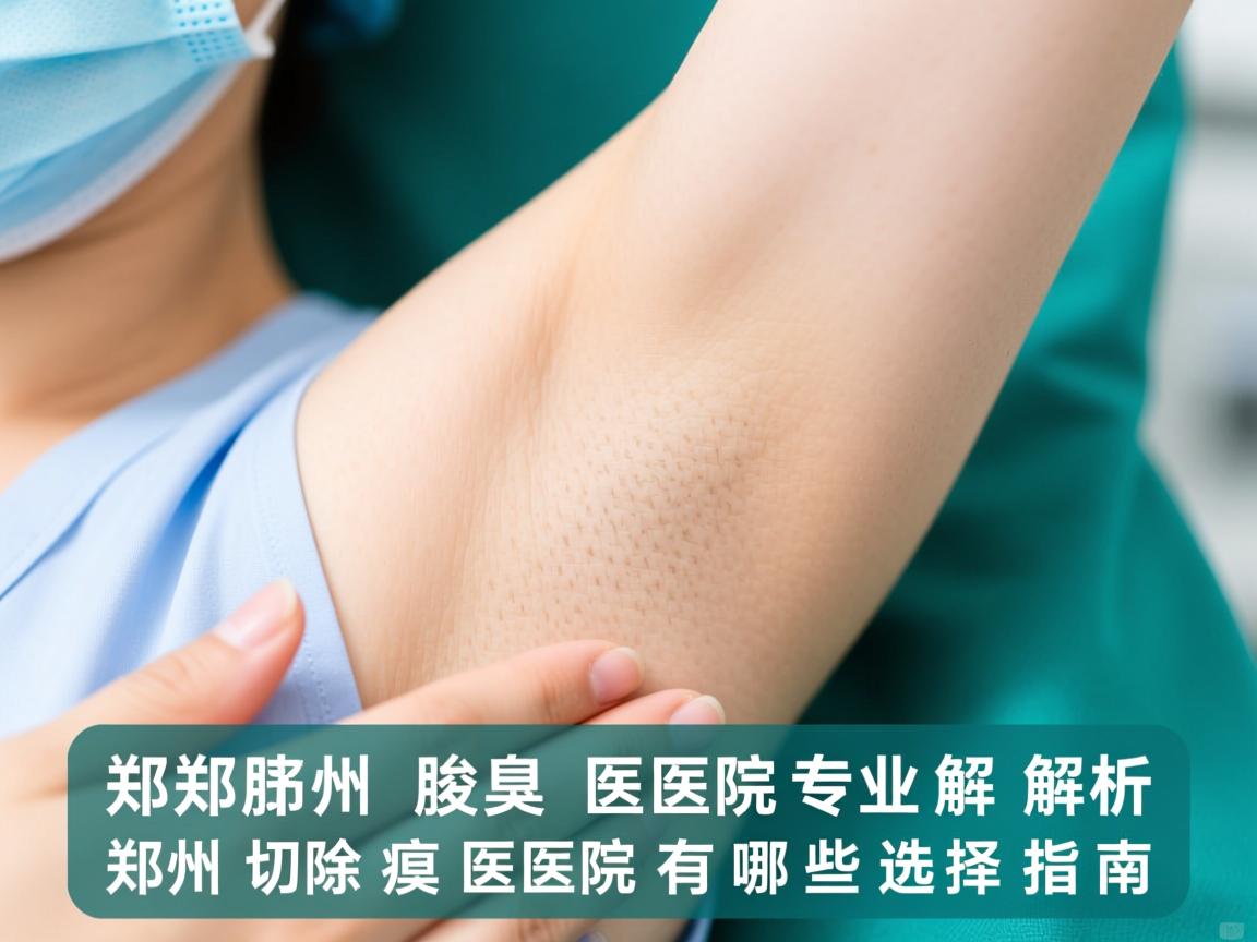 郑州腋臭医院专业解析,郑州切除腋臭医院有哪些选择指南 郑州腋臭医院专业解析,郑州切除腋臭医院有哪些选择指南