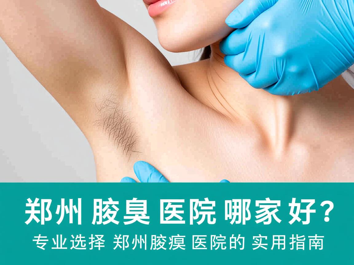 郑州腋臭医院哪家好？专业选择郑州腋臭医院的实用指南