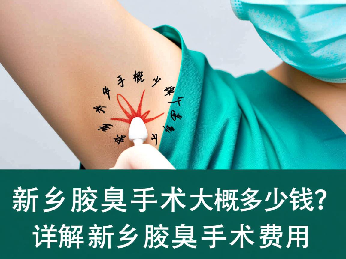 新乡腋臭手术大概多少钱?详解新乡腋臭手术费用 新乡腋臭手术大概多少钱?详解新乡腋臭手术费用