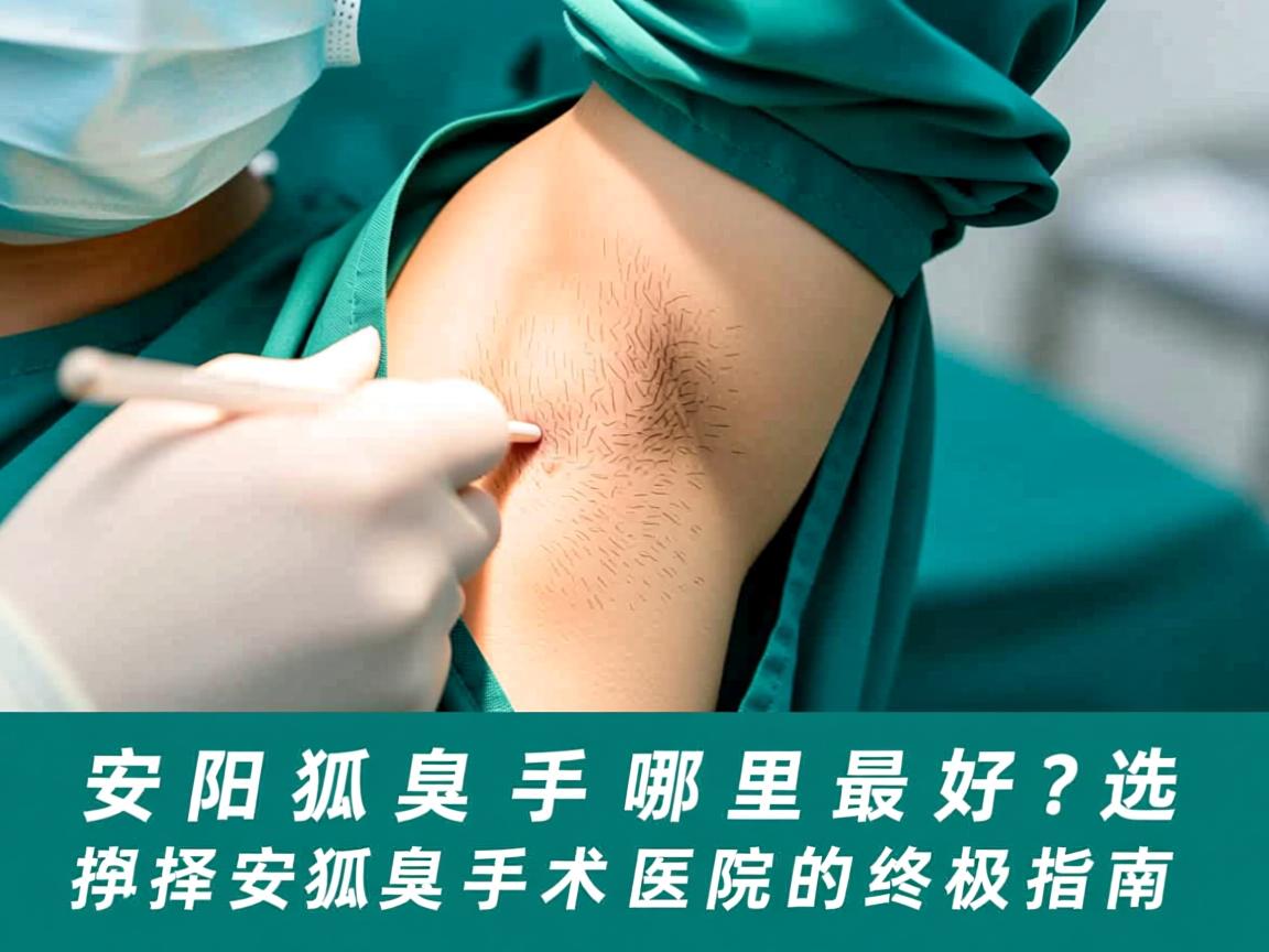 安阳狐臭手术哪里最好?选择安阳狐臭手术医院的终极指南 安阳狐臭手术哪里最好?选择安阳狐臭手术医院的终极指南