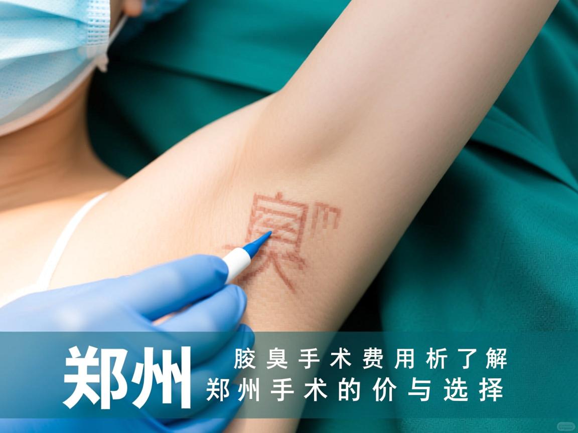 郑州腋臭手术费用解析,了解郑州腋臭手术的价格与选择 郑州腋臭手术费用解析,了解郑州腋臭手术的价格与选择