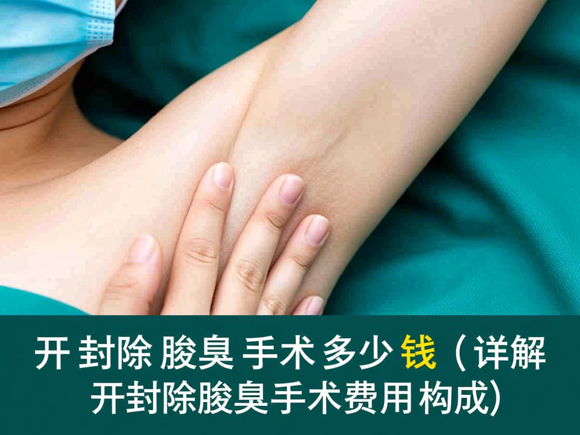开封除腋臭手术多少钱,详解开封除腋臭手术费用构成 开封除腋臭手术多少钱,详解开封除腋臭手术费用构成