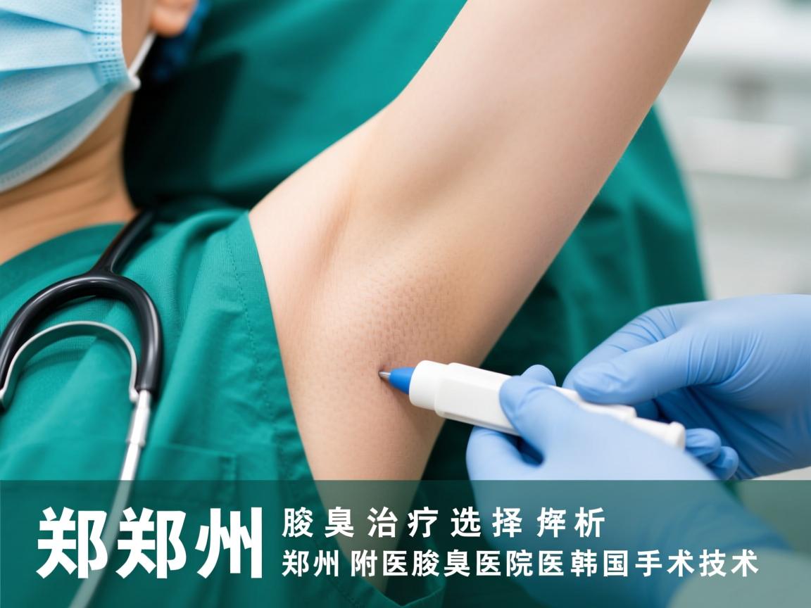 郑州腋臭治疗选择,解析郑州附医腋臭医院的韩国手术技术 郑州腋臭治疗选择,解析郑州附医腋臭医院的韩国手术技术