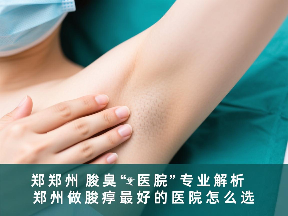 郑州腋臭医院专业解析,郑州做腋臭最好的医院怎么选 郑州腋臭医院专业解析,郑州做腋臭最好的医院怎么选