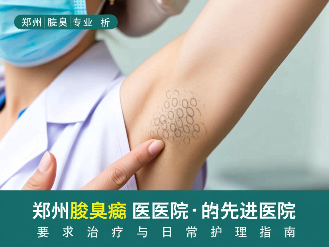 郑州腋臭医院专业解析,郑州腋臭医院的先进治疗与日常护理指南 郑州腋臭医院专业解析,郑州腋臭医院的先进治疗与日常护理指南