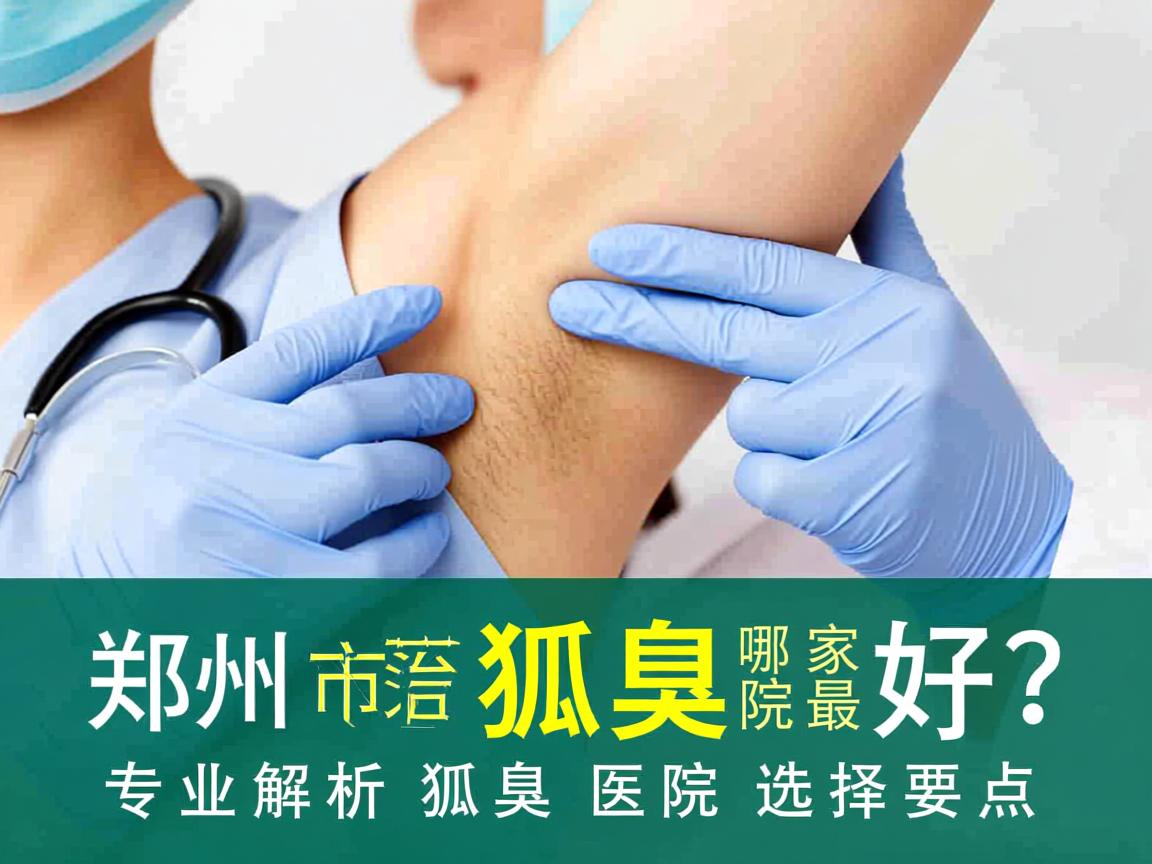 郑州市治疗狐臭哪家医院最好?专业解析狐臭医院选择要点 郑州市治疗狐臭哪家医院最好?专业解析狐臭医院选择要点